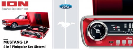 ION MUSTANG LP PLAK ÇALAR