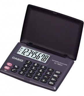 CASIO   LC-160LV-BK Elektronik Hesap Mak..