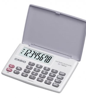 CASIO   LC-160LV-WE Elektronik Hesap Makinesi