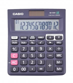 CASIO  MJ-120D Elektronik Hesap Makinesi