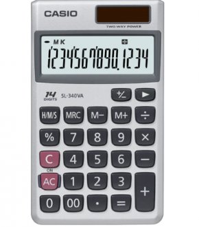 CASIO  SL-340VA Elektronik Hesap Makinesi