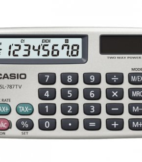 CASIO  SL-787TV-GD Elektronik Hesap Maki..