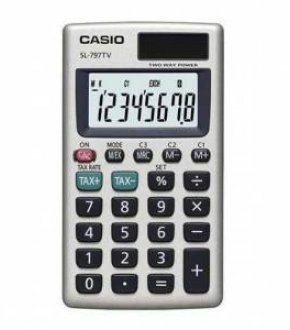 CASIO SL-797TV-GD Elektronik Hesap Makin..