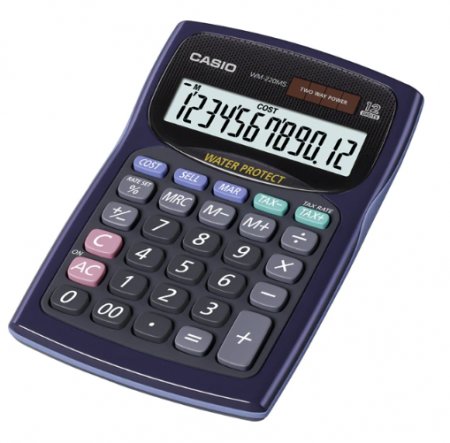 CASIO WM-220MS-BU Elektronik Hesap Makinesi