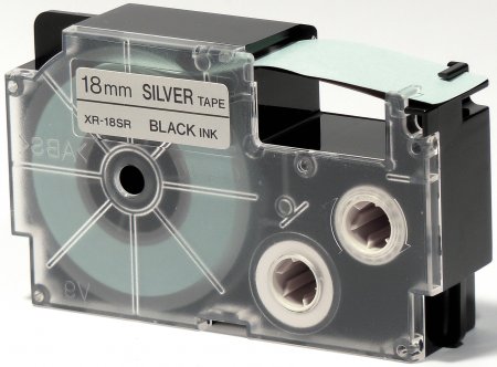 CASIO XR-18SR SILVER-BLACK ORİJİNAL ETİKET